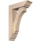 Ekena Millwork Imperial Traditional Smooth Bracket w/ Offset Brace, Douglas Fir, 5 1/2"W x 18"D x 26"H BKT0604X18X26IMP01SDF - alternate 1